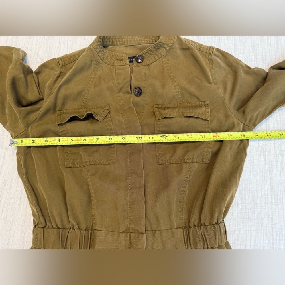 Banana Republic Tencel Flight Jumpsuit Size 2 - Picture 6 of 10